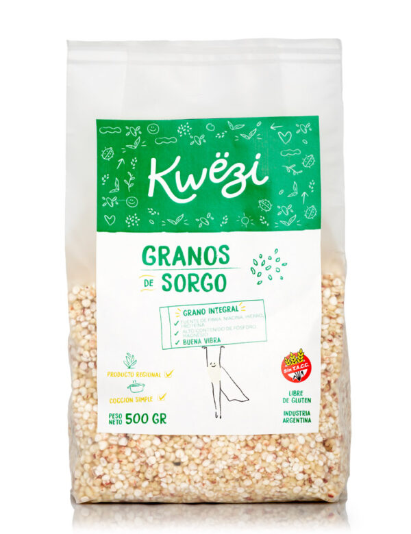 Grano integral de Sorgo Blanco